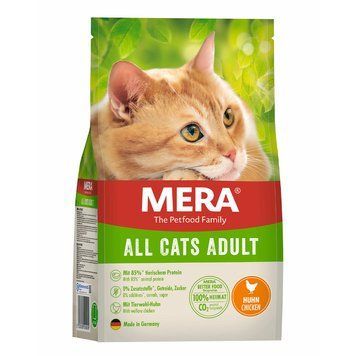 Корм для дорослих котів всіх порід з куркою MERA Cats All Adult Chicken (Huhn) 10 кг 38445PI фото