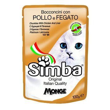 Корм для котів Simba Cat Wet курка та печінка 0.1 кг 70009355MG фото