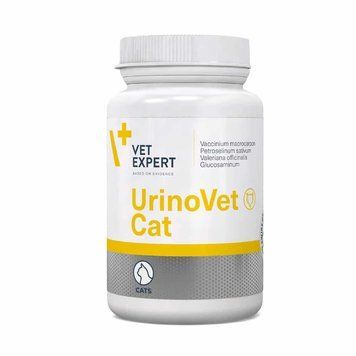 Харчова добавка Vet Expert UrinoVet Cat для підтримання сечовидільної фунції у котів, 45 капс. 46145BAR фото