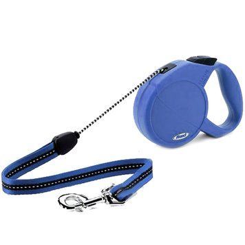 Рулетка FLEXI Classic Long 2, 7м, до 20 кг синя, шнур (3015) 428,07 - 3015PI фото