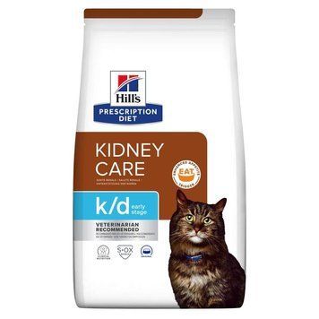 Сухий корм для котів Hill&rsquo;s PRESCRIPTION DIET k/d Early Stage для підтримання функції нирок на ранній стадії захворювання, 1.5 кг 605994BAR фото