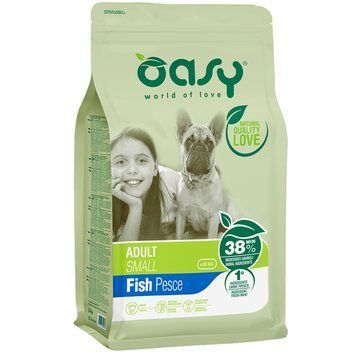 OASY DOG LIFESTAGE Adult Small риба 1 кг 4329510087OA фото