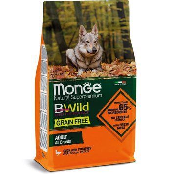 Корм для собак Bwild Dog Grain Free Mini качка 15 кг 70004688MG фото