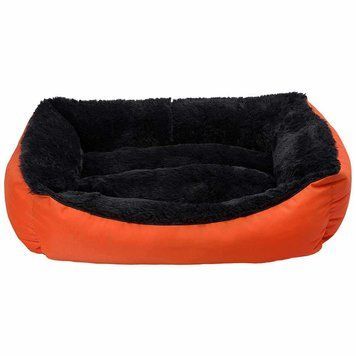 Лежак для тварини JELLYBEAN ,прямокутний (помаран/чорний) 78*60*22 см, 25 кг L VR05//1073PI фото