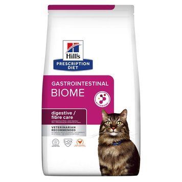 Сухий корм для котів Hill&rsquo;s PRESCRIPTION DIET Gastrointestinal Biome при захворюваннях шлунково-кишкового тракту, з куркою, 3 кг 605851BAR фото