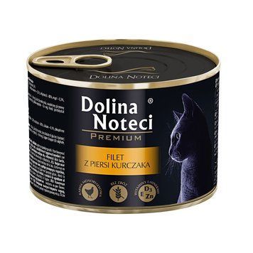 Корм консервований Dolina Noteci Premium для котів із філе курки,185 гр DN 185 (127)PI фото