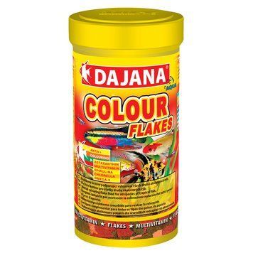Корм для всіх видів риб в пластівцях, покращує природне забарвлення COLOUR FLAKES (500мл/100г) DP002C (5075)PI фото