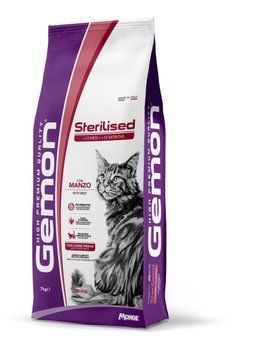 Корм для котів Gemon Cat Sterilised з яловичиною 7 кг 70297271MG фото