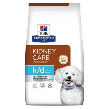 Сухий корм для собак Hill's PRESCRIPTION DIET Early Stage k/d, для підтримки функції нирок на ранній стадії захворювання, 1.5 кг 605881BAR фото