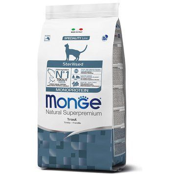 Корм для котів Monge Cat Sterilised із форелью 1.5 кг 70005494MG фото