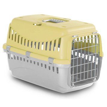 Перенесення GIPSY 1 small Yellow, металеві дверцята, 46x31x32h см (15 шт у кор) 1_МЕТ_YellowPI фото