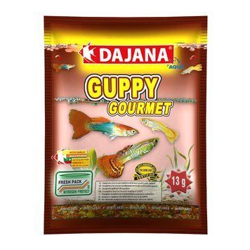 Комплексний корм для гупи з чясником у пластівцях GUPPY GOURMET (80мл/13г) DP003S (5460)PI фото