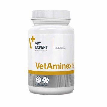 Комплекс вітамінів і мінералів Vet Expert VetAminex для котів і собак, 60 капс. 46695BAR фото