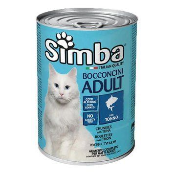 Корм для котів Simba Cat Wet тунець Вага: 0.415 кг 70009096MG фото