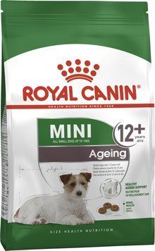 Корм для зрелых (стареющих) пожилых собак мелких пород ROYAL CANIN MINI AGEING 12+(от 12 лет) 0.8 кг 1007008RY фото
