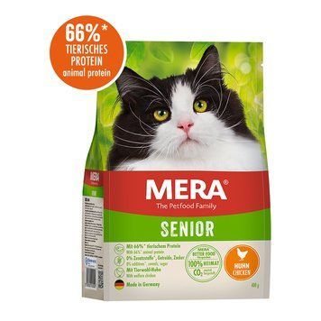 Сухий корм MERA Cats Senior Сhicken (Huhn) для котів похилого віку з куркою, 2кг 038842 - 8830PI фото