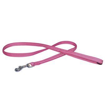 Повідець SOFT REFLECTIVE світловідбиваючий, м'який, рожевий, нейлон, 120х1см C5079875PI фото