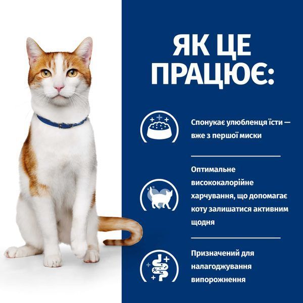 Сухий корм для котів Hill&rsquo;s PRESCRIPTION DIET ON-Care, для підтримки у період реабілітації, при виснаженні, втраті апетиту, онкологічних захворюваннях, з куркою, 1.5&nbsp;кг 607675BAR фото